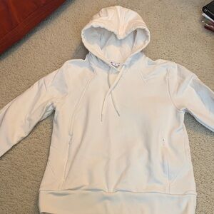 Athleta Cream Hooded Sweatshirt